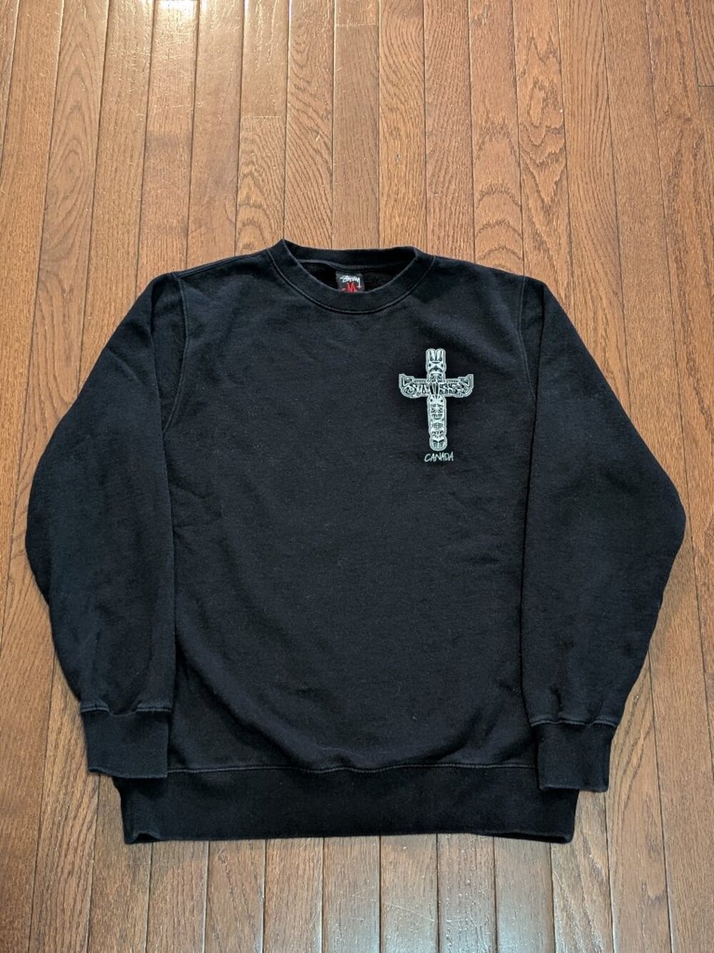 Stussy Canada Totem Pole Crewneck - Size M